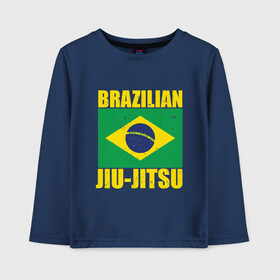 Детский лонгслив хлопок с принтом Brazilian Jiu Jitsu в Новосибирске, 100% хлопок | круглый вырез горловины, полуприлегающий силуэт, длина до линии бедер | box | boxing | bruce lee | champion | dragon | fight | fighter | judo | muay thai | team | tiger | ufc | али | боевые | боец | бой | бокс | боксер | борьба | брюс ли | воин | дзюдо | дракон | единоборства | искусство | карате | контакт | кулак | лев