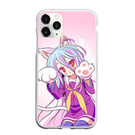 Чехол для iPhone 11 Pro матовый с принтом No Game No Life в Новосибирске, Силикон |  | ngnl | no game no life | аниме | без игры жизни нет | изуна | манга | нет игры   нет жизни | сора и сиро | широ