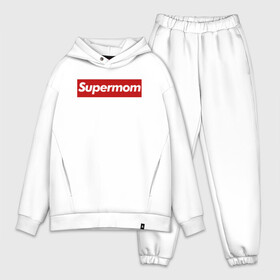 Мужской костюм хлопок OVERSIZE с принтом Супер мама в Новосибирске,  |  | 8 марта | mom | supermom | supreme | бабушке | для жены | жене | женский | любимой жене | мама | маме | мамочке | матери | мать | от детей | подарок | родившей | роженице | супер мама | суприм