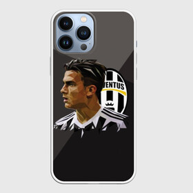 Чехол для iPhone 13 Pro Max с принтом Paulo Dybala в Новосибирске,  |  | Тематика изображения на принте: juventus | paulo dybala | аргентинец | лицо | нападающий | пауло дибало | фото | футбол | футболист | ювентус