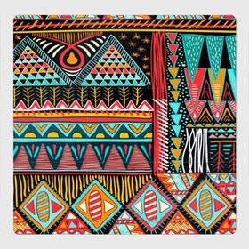 Магнитный плакат 3Х3 с принтом Африканский стиль  в Новосибирске, Полимерный материал с магнитным слоем | 9 деталей размером 9*9 см | africa | african | pattern | style | trend | африка | африканский стиль | геометрия | мода | орнамент | паттерн | стиль | тренд