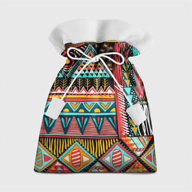 Подарочный 3D мешок с принтом Африканский стиль в Новосибирске, 100% полиэстер | Размер: 29*39 см | africa | african | pattern | style | trend | африка | африканский стиль | геометрия | мода | орнамент | паттерн | стиль | тренд