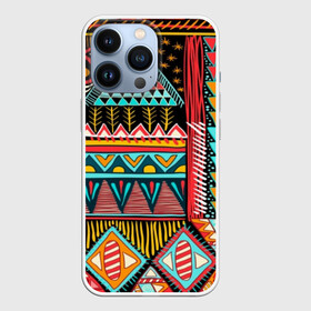 Чехол для iPhone 13 Pro с принтом Африканский стиль в Новосибирске,  |  | Тематика изображения на принте: africa | african | pattern | style | trend | африка | африканский стиль | геометрия | мода | орнамент | паттерн | стиль | тренд