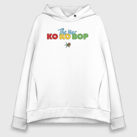 Женское худи Oversize хлопок с принтом EXO - KO KO BOP в Новосибирске, френч-терри — 70% хлопок, 30% полиэстер. Мягкий теплый начес внутри —100% хлопок | боковые карманы, эластичные манжеты и нижняя кромка, капюшон на магнитной кнопке | boys band | bts | exo | j pop | k pop | ko ko bop | korea | music | nct | pop | pop idols | the war | бойс бенд | бтс | ексо | ехо | идолы | к поп | корея | нст | поп | попса