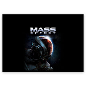 Поздравительная открытка с принтом Mass Effect в Новосибирске, 100% бумага | плотность бумаги 280 г/м2, матовая, на обратной стороне линовка и место для марки
 | Тематика изображения на принте: andromeda | n7 | игры | компьютерные игры | масс эффект