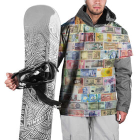 Накидка на куртку 3D с принтом Деньги мира в Новосибирске, 100% полиэстер |  | Тематика изображения на принте: chf | eur | gbp | jpy | usd | баксы | банкноты | валюта | доллар | евро | купюры | паунд | рубль. | свисси | финансы | фунт стерлингов | швейцарский франк | японская йена