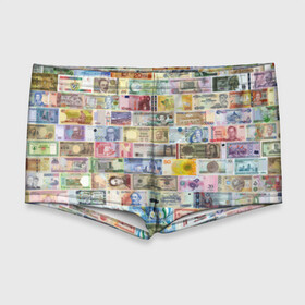 Мужские купальные плавки 3D с принтом Деньги мира в Новосибирске, Полиэстер 85%, Спандекс 15% |  | Тематика изображения на принте: chf | eur | gbp | jpy | usd | баксы | банкноты | валюта | доллар | евро | купюры | паунд | рубль. | свисси | финансы | фунт стерлингов | швейцарский франк | японская йена