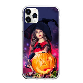Чехол для iPhone 11 Pro Max матовый с принтом Маленькая ведьма в Новосибирске, Силикон |  | beautiful | crimson | cute | dress | girl | gloves | hair | halloween | hat | holiday | little | long | night | pumpkin | red | smoke | witch | ведьма | волосы | д | девочка | держит | дым | красивая | красная | маленькая | малиновый | метла | милая | ноч