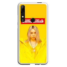 Чехол для Honor P Smart Z с принтом Billie Eilish в Новосибирске, Силикон | Область печати: задняя сторона чехла, без боковых панелей | bad guy | bellyache | billie eilish | bury a friend | ocean eyes | when we all fall asleep where do we go | билли айлиш | музыка | певица