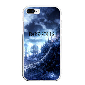 Чехол для iPhone 7Plus/8 Plus матовый с принтом DARK SOULS в Новосибирске, Силикон | Область печати: задняя сторона чехла, без боковых панелей | art | artwork | crown | dark soul | dark souls iii | death | digital art | embers | fanatsy | fire | flames | game | mask | skeletons | воин | минимализм | рыцарь | тёмные души