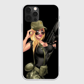 Чехол для iPhone 12 Pro Max с принтом Sexy army girl в Новосибирске, Силикон |  | army | automatic | beautiful | big | black | blonde | body | camouflage | chest | cool | eyes | girl | holds | perfect | slim | uniform | weapon | автомат | армия | блондинка | большая | глаза | девушка | держит | идеальное | камуфляж | красивая