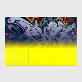 Магнитный плакат 3Х2 с принтом graffiti color в Новосибирске, Полимерный материал с магнитным слоем | 6 деталей размером 9*9 см | felipe pantone | grafiti | paint | street art | urban | город | граффити | искусство | кирпичи | краски | рисунки | стена | улицы | уличное искусство