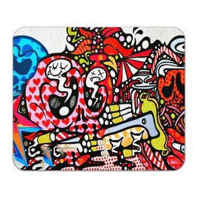 Коврик для мышки прямоугольный с принтом Современное искусство в Новосибирске, натуральный каучук | размер 230 х 185 мм; запечатка лицевой стороны | felipe pantone | grafiti | paint | street art | urban | город | граффити | искусство | кирпичи | краски | рисунки | стена | улицы | уличное искусство