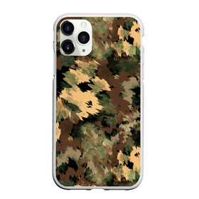 Чехол для iPhone 11 Pro матовый с принтом Камуфляж в Новосибирске, Силикон |  | abstraction | army | autumn | brown | camouflage | disguise | fishing | green | khaki | nature | spots | абстракция | армия | зеленый | камуфляж | коричневый | маскировка | осень | охота | природа | пятна | рыбалка | хаки