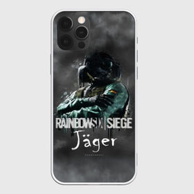 Чехол для iPhone 12 Pro Max с принтом Jager Rainbow Six в Новосибирске, Силикон |  | Тематика изображения на принте: gameplay | mozzie | pvp | r6 | r6s | siege | герой | дым | огонь | осада | пламя | радуга | снайпер | сражения | туман | шутер