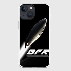 Чехол для iPhone 13 mini с принтом BFR (Big Falcon Rocket) в Новосибирске,  |  | bfr | big falcon rocket | elon musk | falcon 9 | falcon heavy | spacex | илон маск | космический корабль | космос | ракета