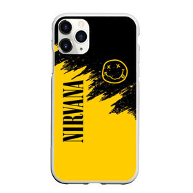 Чехол для iPhone 11 Pro Max матовый с принтом NIRVANA в Новосибирске, Силикон |  | music | nirvana | rock | группа | курт кобейн | музыка | нирвана | рок