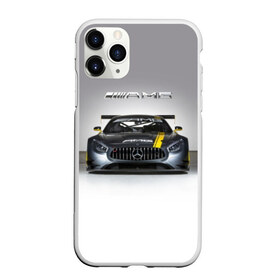 Чехол для iPhone 11 Pro матовый с принтом AMG Motorsport в Новосибирске, Силикон |  | Тематика изображения на принте: amg | car | mercedes benz | mersedes | motorsport | power | race | автомобиль | автоспорт | гонка | мерседес | мощь