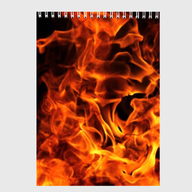 Скетчбук с принтом огонь в Новосибирске, 100% бумага
 | 48 листов, плотность листов — 100 г/м2, плотность картонной обложки — 250 г/м2. Листы скреплены сверху удобной пружинной спиралью | fire | flame | in fire | smoke | в огне | дым | огненный | огонь | текстуры