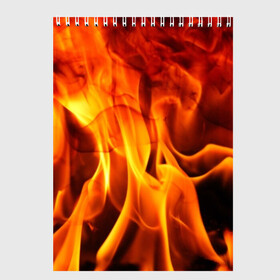 Скетчбук с принтом Огонь и дым в Новосибирске, 100% бумага
 | 48 листов, плотность листов — 100 г/м2, плотность картонной обложки — 250 г/м2. Листы скреплены сверху удобной пружинной спиралью | fire | flame | in fire | smoke | в огне | дым | огненный | огонь | текстуры