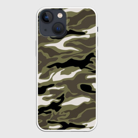 Чехол для iPhone 13 mini с принтом Камуфляж в Новосибирске,  |  | abstraction | camouflage | disguise | fashion | geometric | military | texture | абстракция | военная | геометрическая | камуфляж | маскировка | мода | текстура