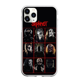 Чехол для iPhone 11 Pro матовый с принтом Slipknot-Alltogether в Новосибирске, Силикон |  | band | group | metal | rock | slipknot | группа | метал | рок | слипнот