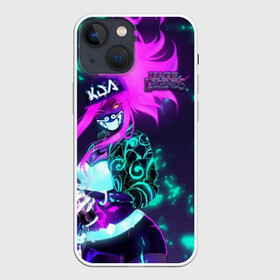 Чехол для iPhone 13 mini с принтом League of Legends в Новосибирске,  |  | kda | lol | rise | rus | skins | варвик | варус | воин | легенд | лига | лол | маг | стрелок | танк | чемпион