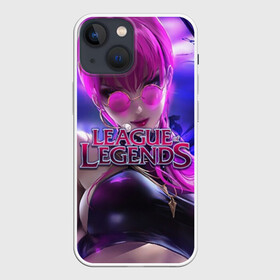 Чехол для iPhone 13 mini с принтом League of Legends в Новосибирске,  |  | kda | lol | rise | rus | skins | варвик | варус | воин | легенд | лига | лол | маг | стрелок | танк | чемпион