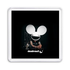 Магнит 55*55 с принтом Deadmau5 в Новосибирске, Пластик | Размер: 65*65 мм; Размер печати: 55*55 мм | dead | deadmau5 | dj | electro | house | joel | mouse | progressive | thomas | zimmerman | дедмаус | джоэль | диджей | мёртвая | мышь | прогрессив | томас | хаус | циммерман | электро