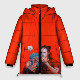 Женская зимняя куртка 3D с принтом Салли Фейс в Новосибирске, верх — 100% полиэстер; подкладка — 100% полиэстер; утеплитель — 100% полиэстер | длина ниже бедра, силуэт Оверсайз. Есть воротник-стойка, отстегивающийся капюшон и ветрозащитная планка. 

Боковые карманы с листочкой на кнопках и внутренний карман на молнии | face | face sally | sal | salli | sally | sally face | sally fisher | голубые волосы | игра | парень в маске | сал | сал фишер | салли | салли фейс | фейс