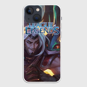 Чехол для iPhone 13 mini с принтом League of Legends в Новосибирске,  |  | kda | lol | rise | rus | skins | варвик | варус | воин | легенд | лига | лол | маг | стрелок | танк | чемпион