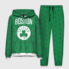 Мужской костюм 3D (с толстовкой) с принтом Boston Celtics в Новосибирске,  |  | boston | boston celtics | celtics | бостон | бостон селтикс