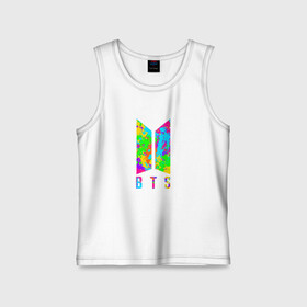 Детская майка хлопок с принтом BTS JUNG KOOK в Новосибирске,  |  | bangtan boys | bt21 | bts | bts army | bts stickers | j hope | jimin | jin | jungkook | k pop | rap monster | rapmon | suga | v | бтс | корея | стикеры bts