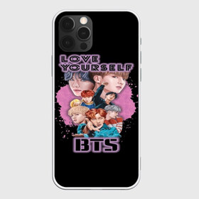 Чехол для iPhone 12 Pro Max с принтом Bts Army Art в Новосибирске, Силикон |  | bangtan | boy | j hope | jimin | jin | jungkook | korea | luv | rm | suga | v | with | бтс | кей | поп