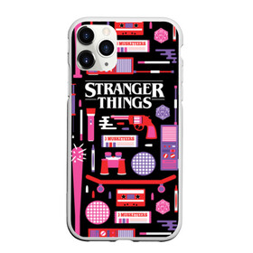 Чехол для iPhone 11 Pro матовый с принтом STRANGER THINGS STARTER PACK в Новосибирске, Силикон |  | 11 | eleven | logo | netflix | pack | starter | stranger | things | дела | крайне | лого | логотип | одинадцать | одиннадцать | очень | пак | события | стартер | странные | стренджер