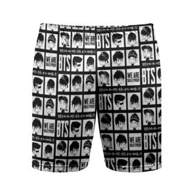 Мужские шорты 3D спортивные с принтом BTS Pop art в Новосибирске,  |  | bangtan | boy | j hope | jimin | jin | jungkook | korea | luv | rm | suga | v | with | бтс | кей | поп
