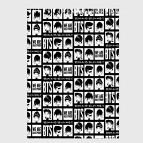 Скетчбук с принтом BTS Pop art в Новосибирске, 100% бумага
 | 48 листов, плотность листов — 100 г/м2, плотность картонной обложки — 250 г/м2. Листы скреплены сверху удобной пружинной спиралью | Тематика изображения на принте: bangtan | boy | j hope | jimin | jin | jungkook | korea | luv | rm | suga | v | with | бтс | кей | поп
