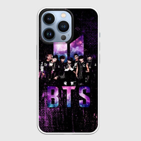 Чехол для iPhone 13 Pro с принтом BTS в Новосибирске,  |  | bangtan | boy | j hope | jimin | jin | jungkook | korea | luv | rm | suga | v | with | бтс | кей | поп