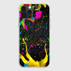 Чехол для iPhone 12 Pro Max с принтом Взрыв Красок в Новосибирске, Силикон |  | Тематика изображения на принте: 1 мая | 2019 | 2020 | neon | брызги | брызги красок | в подарок | веселая | весна | клубная | краска | краски | красочная | летняя | лето | неон | неоновые цвета | подарок | праздник | пятна краски | сочная | яркая