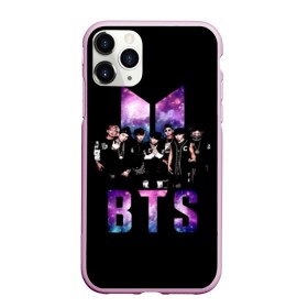 Чехол для iPhone 11 Pro Max матовый с принтом BTS ARMY в Новосибирске, Силикон |  | Тематика изображения на принте: 