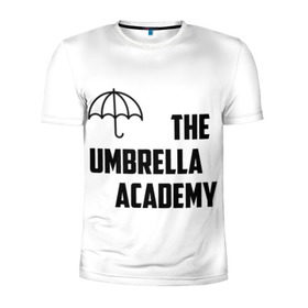 Мужская футболка 3D спортивная с принтом Академия Амбрелла в Новосибирске, 100% полиэстер с улучшенными характеристиками | приталенный силуэт, круглая горловина, широкие плечи, сужается к линии бедра | Тематика изображения на принте: академия амбрелла the umbrella academy