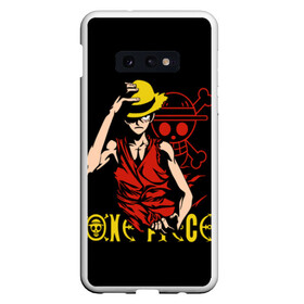 Чехол для Samsung S10E с принтом One Piece в Новосибирске, Силикон | Область печати: задняя сторона чехла, без боковых панелей | Тематика изображения на принте: monkey d. luffy | one piece | tony tony chopper | аниме | большой куш | ван пис | ванпис | манга | манки д. луффи | пираты | пираты соломенной шляпы | тони тони чоппер