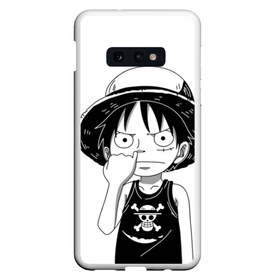 Чехол для Samsung S10E с принтом One Piece в Новосибирске, Силикон | Область печати: задняя сторона чехла, без боковых панелей | Тематика изображения на принте: monkey d. luffy | one piece | tony tony chopper | аниме | большой куш | ван пис | ванпис | манга | манки д. луффи | пираты | пираты соломенной шляпы | тони тони чоппер