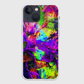 Чехол для iPhone 13 mini с принтом Буйство цвета в Новосибирске,  |  | abstraction | watercolor | абстракция красок | акварель | брызги красок | живопись | краска | потертость красок | размытые краски | текстуры | яркие краски