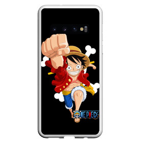 Чехол для Samsung Galaxy S10 с принтом One Piece в Новосибирске, Силикон | Область печати: задняя сторона чехла, без боковых панелей | Тематика изображения на принте: monkey d. luffy | one piece | tony tony chopper | аниме | большой куш | ван пис | ванпис | манга | манки д. луффи | пираты | пираты соломенной шляпы | тони тони чоппер