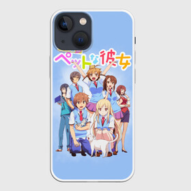 Чехол для iPhone 13 mini с принтом Кошечка из Сакурасо в Новосибирске,  |  | anime | anime girl | manga | sakurasou no pet na kanojo | the pet girl of sakurasou | аниме | девушки аниме | кошечка из сакурасо | манга | масиро сиина | сакура со но пэтто на канодзё