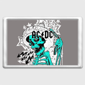Магнит 45*70 с принтом AC/DC  в Новосибирске, Пластик | Размер: 78*52 мм; Размер печати: 70*45 | Тематика изображения на принте: ac dc | acdc | back in black | columbia | epic | force | guitar | pop | rock | vevo | ангус | блюз | рок | хард | янг