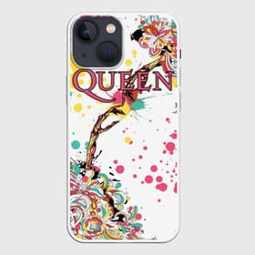 Чехол для iPhone 13 mini с принтом Queen в Новосибирске,  |  | bohemian | brian | freddie | john | mercury | must go on | queen | rhapsody | roger | taylor | the miracle | the show | роджер тейлор | фредди меркьюри