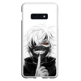 Чехол для Samsung S10E с принтом Kaneki Ken в Новосибирске, Силикон | Область печати: задняя сторона чехла, без боковых панелей | anteiku | ghoul | kaneki | ken | tokyo | антейку | гуль | канеки | кен | токийский