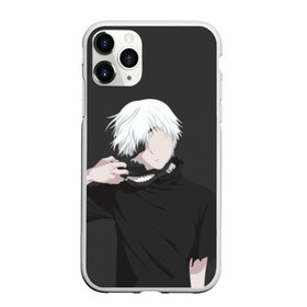 Чехол для iPhone 11 Pro Max матовый с принтом Kaneki Ken в Новосибирске, Силикон |  | anteiku | ghoul | kaneki | ken | tokyo | антейку | гуль | канеки | кен | токийский